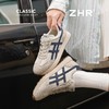 【头层猪皮】ZHR则则经典阿甘鞋情侣秋季舒适百搭休闲运动鞋 商品缩略图6