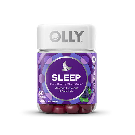 【保税】美国 奥利（OLLY）睡眠软糖 110粒/50粒 商品图6