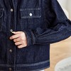 馥迦高品质复古休闲牛仔外套 商品缩略图6