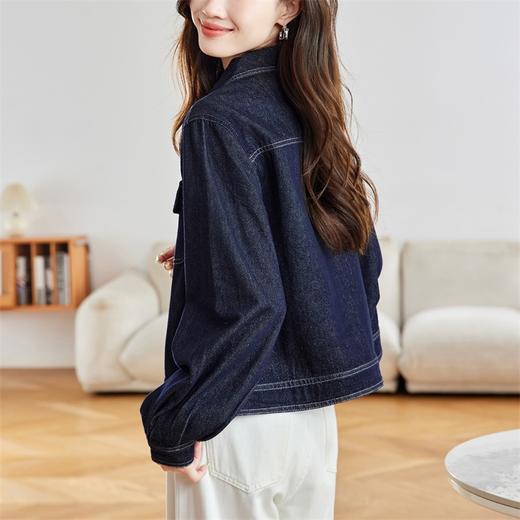 馥迦高品质复古休闲牛仔外套 商品图3