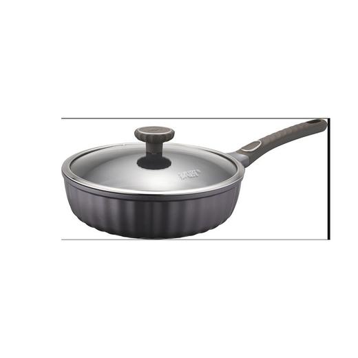 爱仕达28cm轻奢钛陶无氟不粘煎锅JL28Z5Q 商品图0