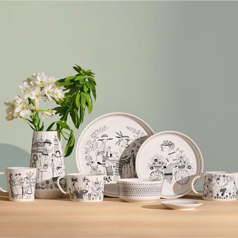 【新】芬兰Arabia艾蜜莉亚系列-午后田园陶瓷餐具