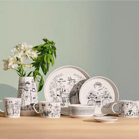 预售7天发货【新】芬兰Arabia艾蜜莉亚系列-午后田园陶瓷餐具