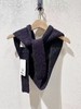 中性款针织披肩围巾 商品缩略图0
