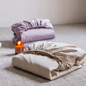 【140S全棉砂洗床笠】全棉床笠单品砂洗纯棉A类床笠140支长绒棉超细腻单件