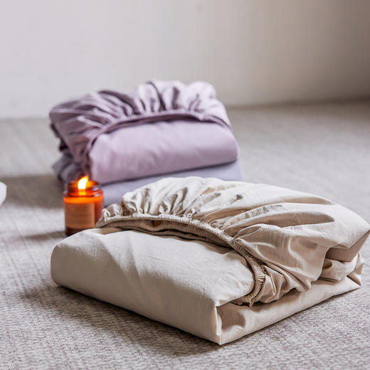 140S全棉砂洗床笠   纯棉A类床笠  A-5339  良品 商品图1