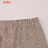 棉果果冬季新品卡其色条纹保暖100-120码打底保暖打底裤M401200425709 商品缩略图1
