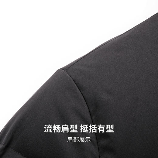 【含鸭绒】圣得西男士2025秋冬款时尚百搭连帽中长款易打理羽绒服 商品图7