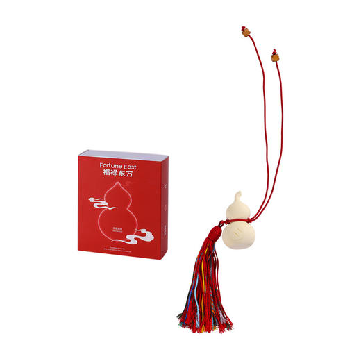 【东方福禄立体葫芦香挂】香薰石膏挂件车载香挂空气清新室内乔迁伴手礼 商品图4