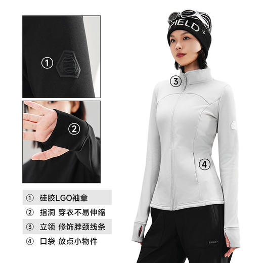 【25秋冬季新款 全面升级】素湃云感热力绒开衫外套/直筒裤W5504&W5506&W5505 云感热力绒 触肤柔软 商品图8