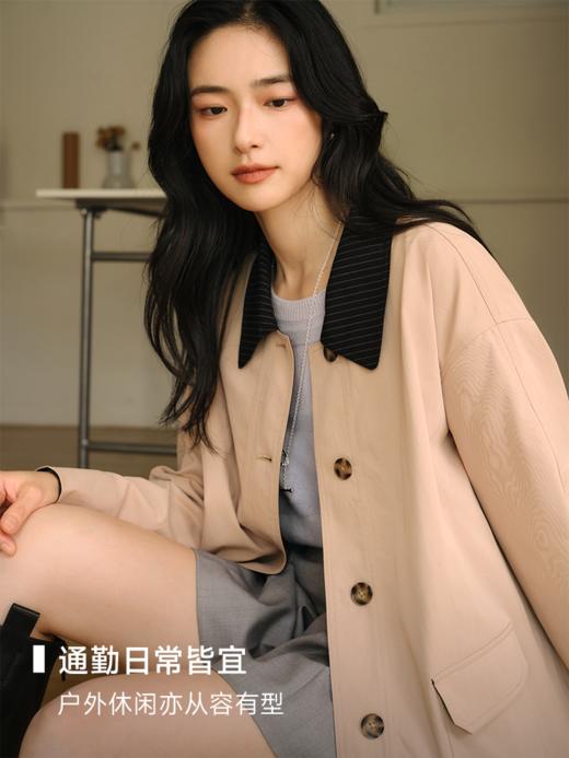 巴恩风 进口solotex工装风衣FCF3TRC033 商品图5