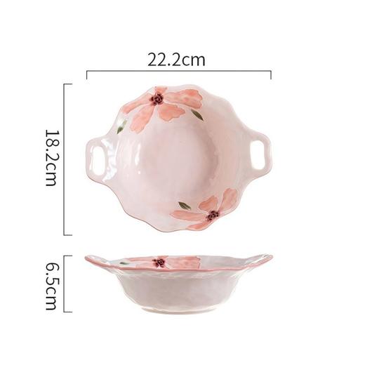 冠祥222mm印纹双耳碗 商品图0