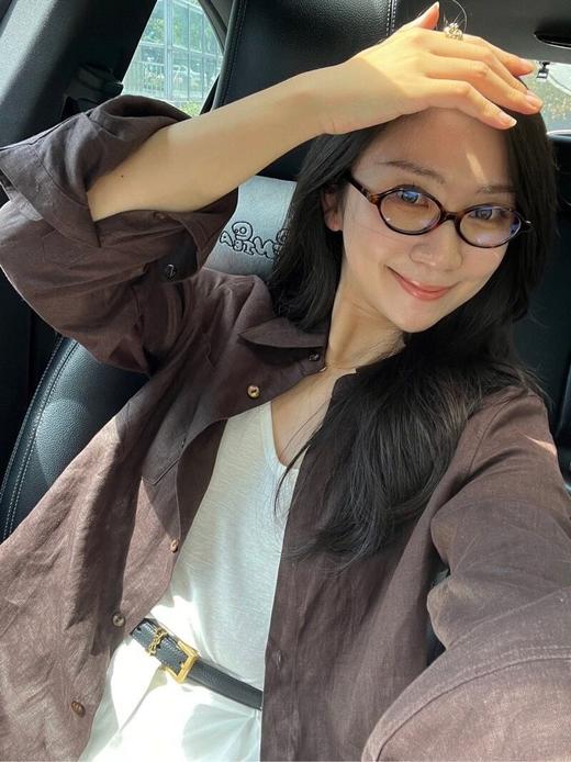 早秋特定颜色老钱风天丝亚麻衬衫 商品图7