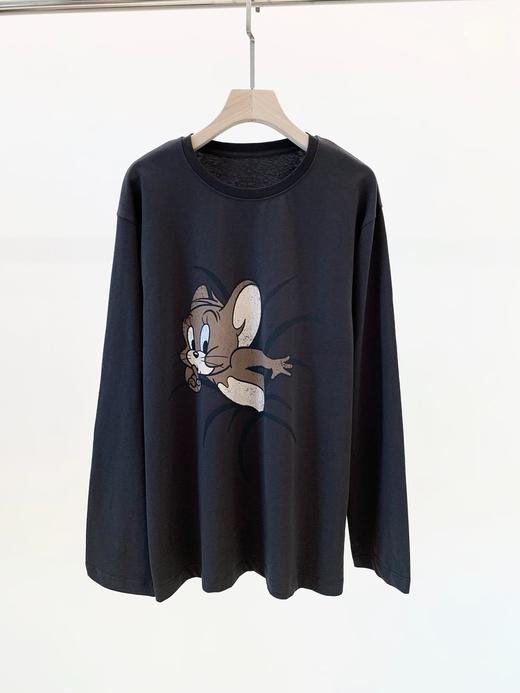 预售10天左右发【高品质私服】【MC猫和老鼠联名系列棉质印花长袖T恤】舒适藏肉/显瘦显薄 色泽自然柔和，兼具高级质感与素雅格调G1563-CC【无标出货 介意慎拍】 商品图7