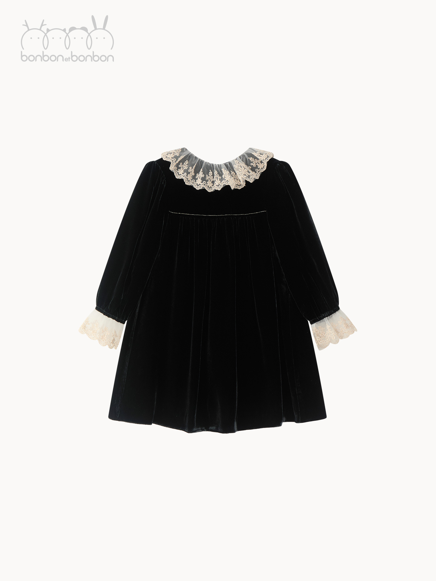 高级丝绒礼服裙