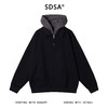SDSA男士秋冬新款痞帅男装韩版拼接假两件夹克外套开衫时尚上衣 商品缩略图0
