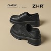 ZHR则则真皮厚底增高英伦单鞋2025秋季新款百搭舒适气质通勤皮鞋 商品缩略图6