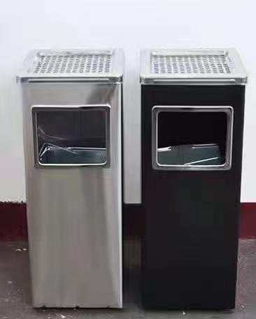 【HDXK】立体不锈钢垃圾桶 商品图0