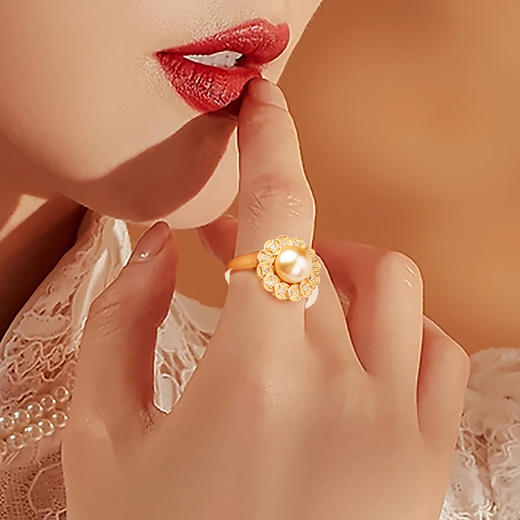 有钱花 吉祥钻戒项链吊坠耳饰 商品图5