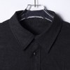 C002SDSA男士秋冬新款痞帅男装极简风纯色长袖翻领衬衫宽松百搭衬衣 商品缩略图2