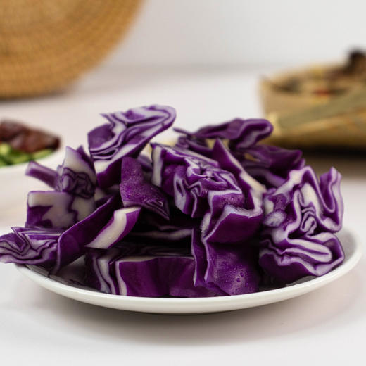 沈佳农有机紫甘蓝 有机种植新鲜蔬菜5斤装【顺丰快递】 商品图1