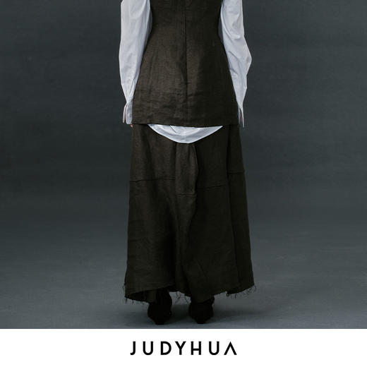 JUDYHUA 绿洲系列亚麻半身裙 商品图2