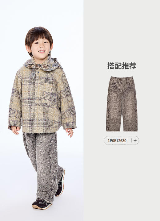 jnby   25年冬款   毛呢夹克  1P0812050 商品图4