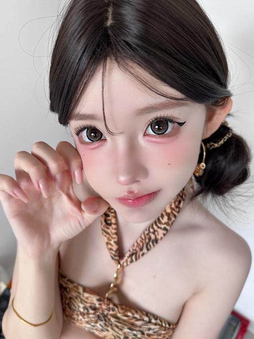 FlowerColor 半年抛 橘子冰茶 直径14.5mm着色14.5mm 商品图5