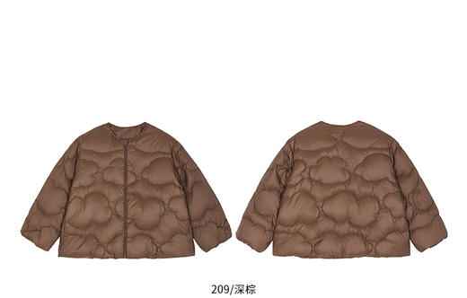 jnby   25年冬款   轻薄短款羽绒服  1P0C10330 商品图10