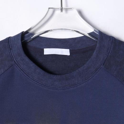 SDSA男士秋冬新款痞帅男装潮牌渐变刺绣图案圆领卫衣百搭复古上衣 商品图2