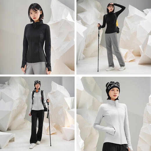 【25秋冬季新款 全面升级】素湃云感热力绒开衫外套/直筒裤W5504&W5506&W5505 云感热力绒 触肤柔软 商品图9