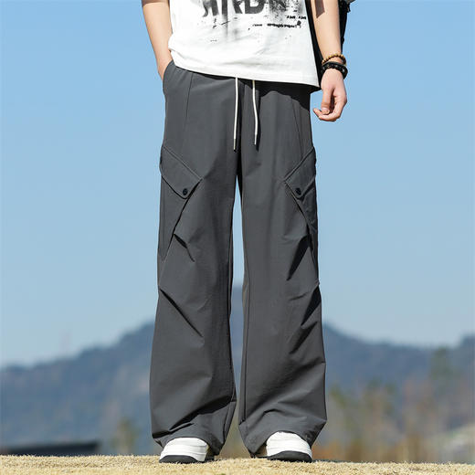 Schenvega情侣款七防工装裤，立体宽松不易皱，不挑腿型视觉显高6cm【G】 商品图5