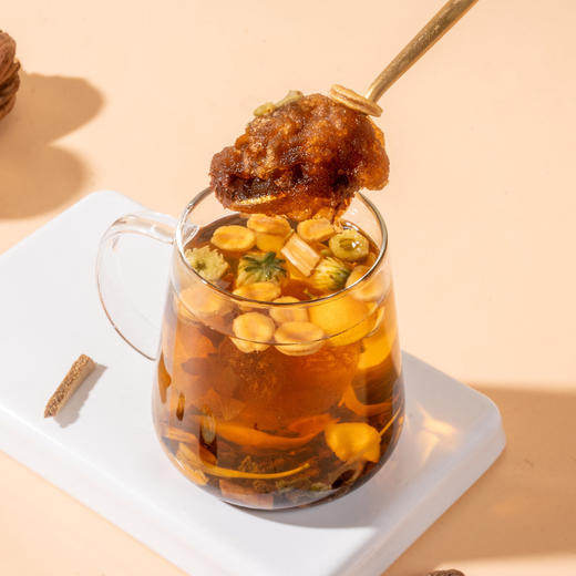 珍贵食材，名贵配比【好状态！养出来】真材实料，充氮小罐，胖大海罗汉果小罐茶决明子罗汉果胖大海金桔干菊花等。ha 商品图3