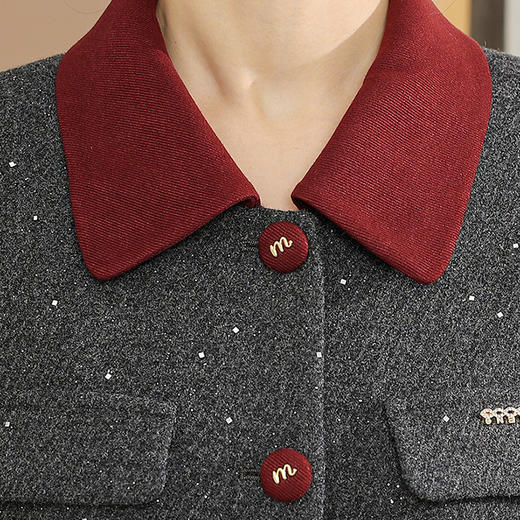 QYM CS25C55 -Y小香风外套洋气休闲上衣 商品图3