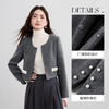 【内购】【两穿领】通勤立领/翻领茧型下摆宽松微落肩短款灯芯绒厚外套-153WA3571 商品缩略图3