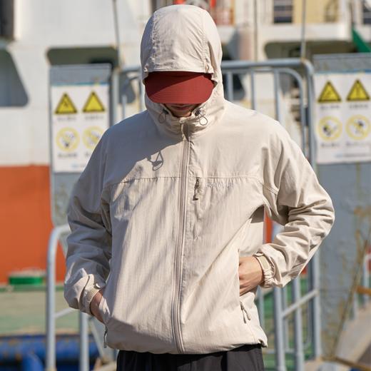 【风壳】MONTBELL新款薄外套户外休闲宽松版长袖男女款连帽夹克百搭1103320 商品图2