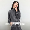 【内购】【免搭配套装】通勤假两件立领/翻领宽松卫衣&松紧腰直筒半身裙-153ZC2864 商品缩略图1