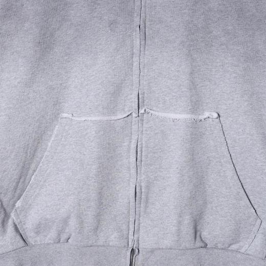 D1900SDSA秋冬新款痞帅韩版男装撞色印花字母拉链连帽卫衣渐变开衫外套 商品图3