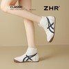 ZHR则则条纹拼接高帮鞋2025秋季新款洋气潮流百搭软底运动休闲鞋 商品缩略图2