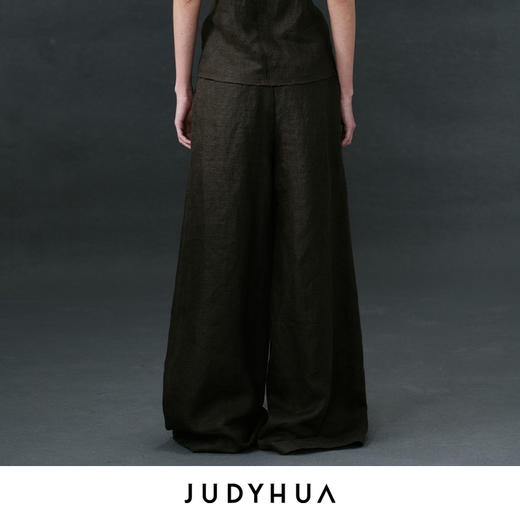 JUDYHUA 绿洲系列亚麻长裤 商品图3