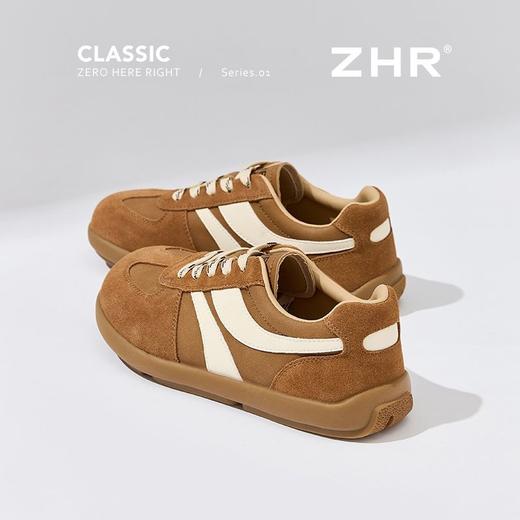 ZHR复古德训鞋2025春秋新款女鞋平底舒适美拉德风休闲运动鞋 商品图7