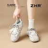ZHR则则真皮多巴胺德训鞋女超软底春秋款平底鞋运动休闲鞋女平跟 商品缩略图8