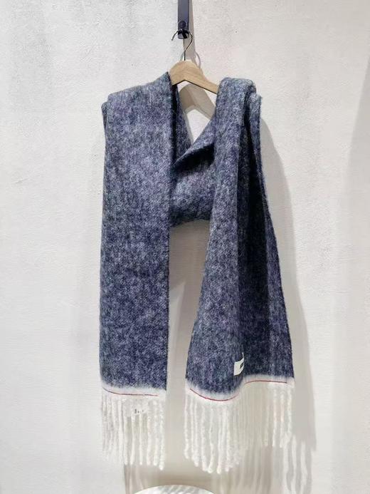 女款拼色流苏围巾 商品图0