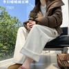 LUOQIQI冬日暖暖·豌豆裤 一体绒设计更加柔软舒适显瘦保暖 宽松裤腿轻松遮肉不挑身材 时尚百搭 商品缩略图4