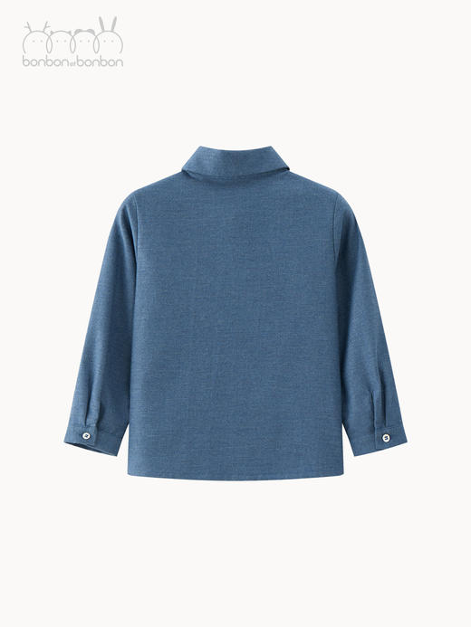 温暖磨毛感男童衬衫 商品图1