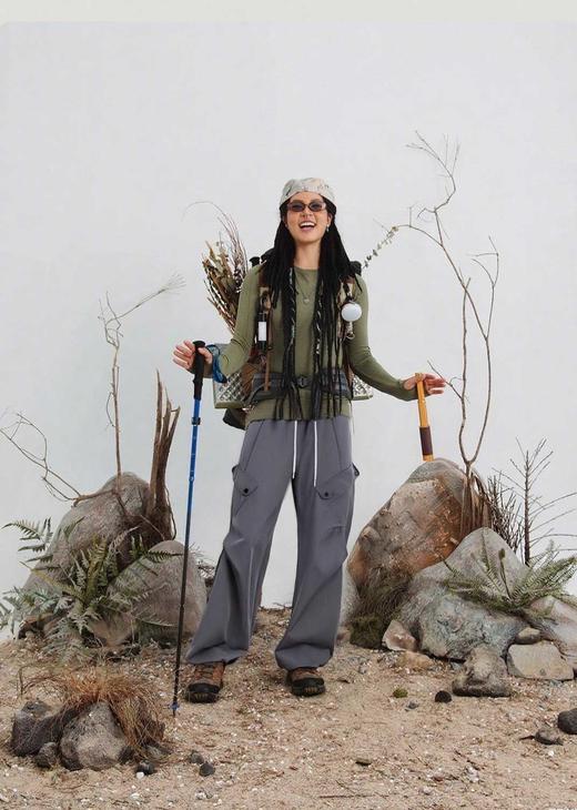 Schenvega情侣款七防工装裤，立体宽松不易皱，不挑腿型视觉显高6cm【G】 商品图8