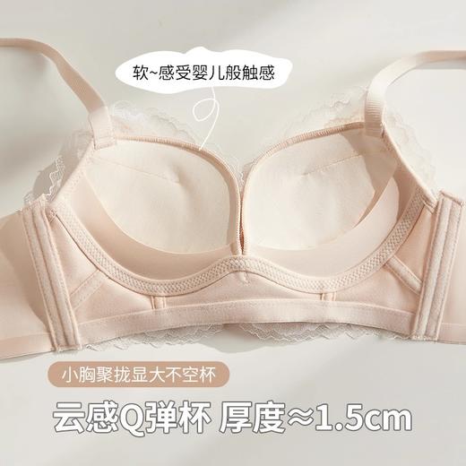 调整型蕾丝内衣女士小胸聚拢显大收副乳防下垂防外扩无钢圈文胸罩 商品图1