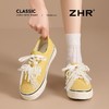 ZHR活力黄芭蕾超轻板鞋女2025秋季珍珠网纱帆布鞋超软运动休闲鞋 商品缩略图2