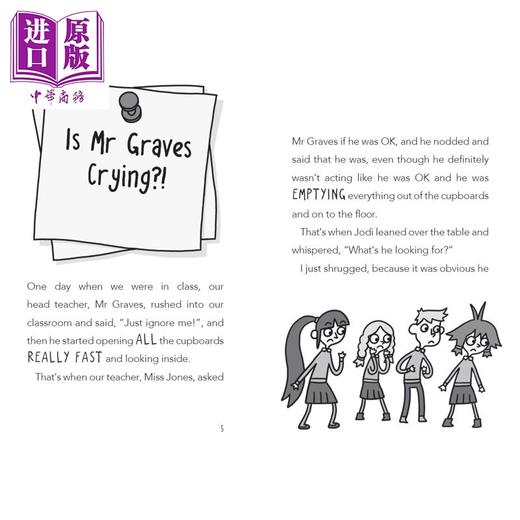 【中商原版】伊兹和朋友们13 地下室里有怪兽 Izzy and Friends There s a Beast in the Basement 英文原版 小初文学进口图书 商品图2