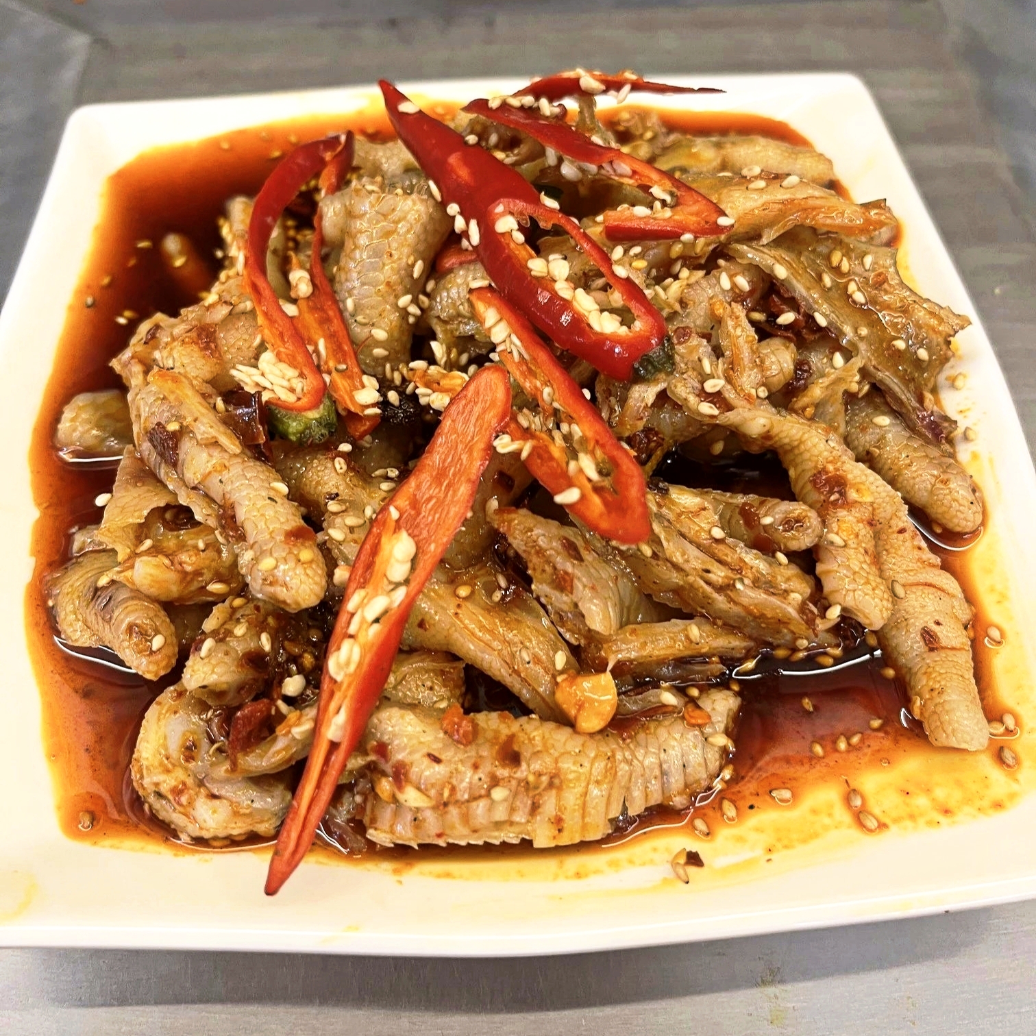 【无骨】百香果凤爪 约450克